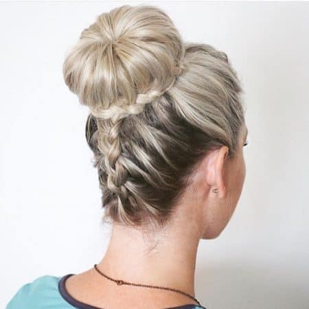 20 ideas de peinados recogidos trenza espiga