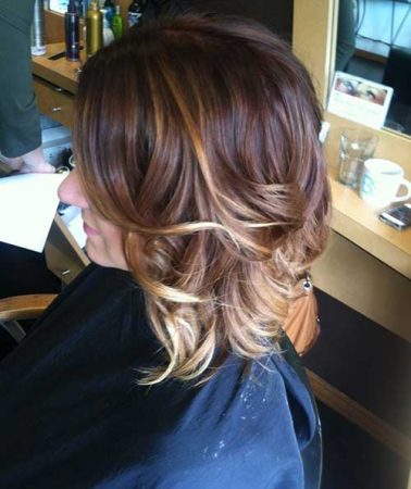 Balayage-Medium-Bob