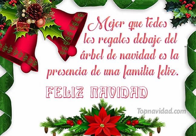 Bonitas frases para felicitar en navidad