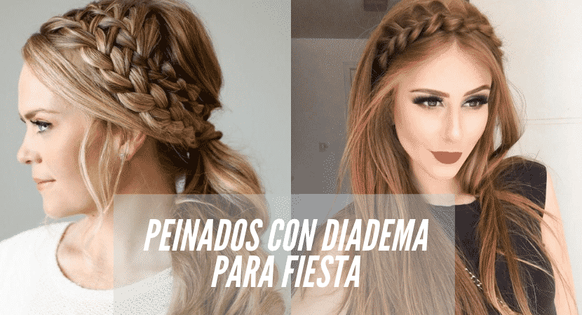 Peinados con Diadema para Fiesta  Mujeres Femeninas