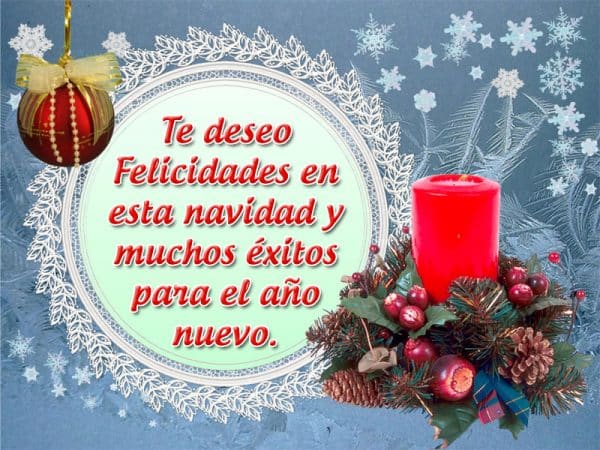 Tarjetas virtuales de navidad y año nuevo para enviar