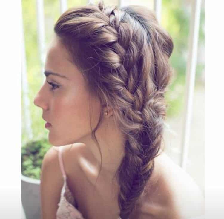 Imágenes de Trenzas de lado 2023 según tu tipo de cabello - Mujeres  Femeninas