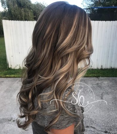 balayage cabello largo