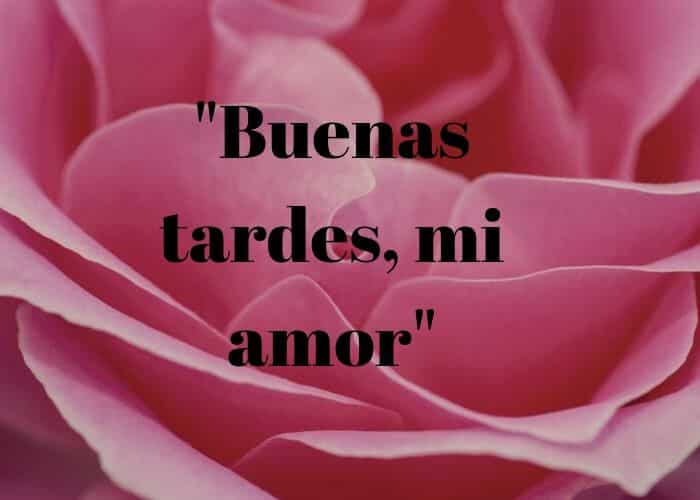 Buenas tardes mi amor: Frases e Imágenes Románticas