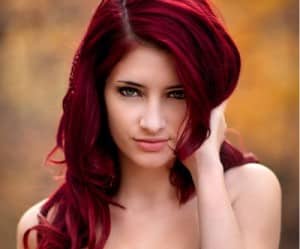 cabello rojo imagen