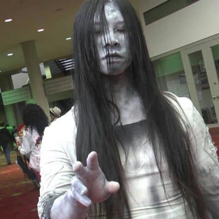 disfraz sadako yamamura halloween