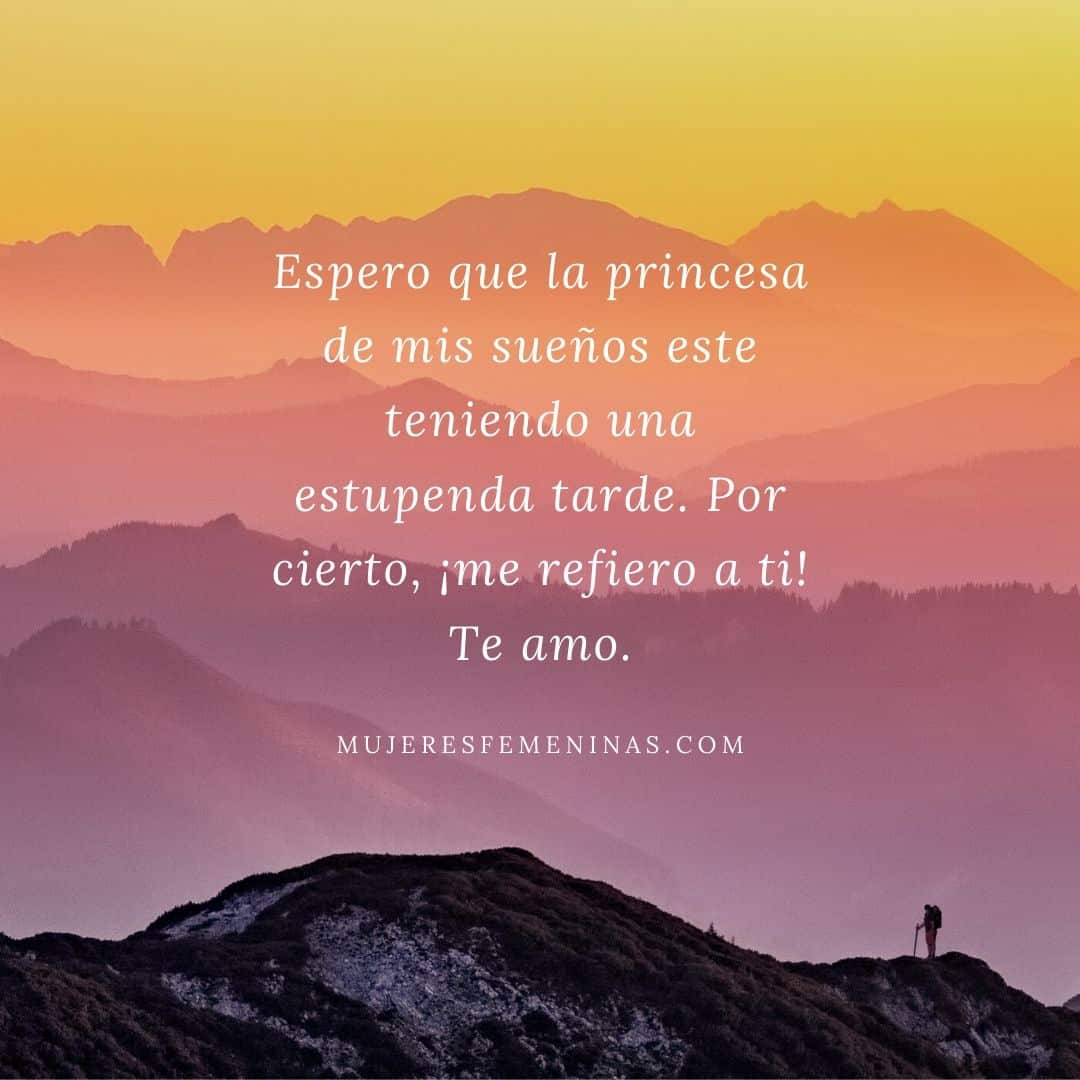 frases de buenas tardes para mi amor