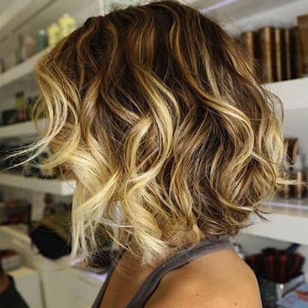 mechas balayage cabello corto