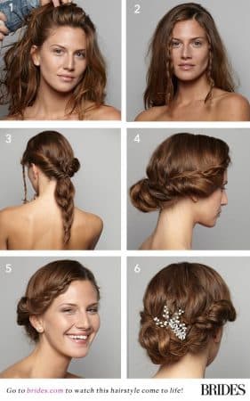 peinados para boda pasos trenzas hippie