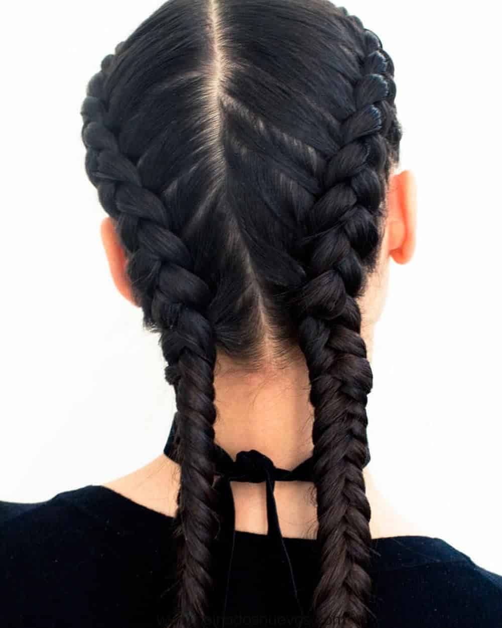 Trenzas francesas africanas