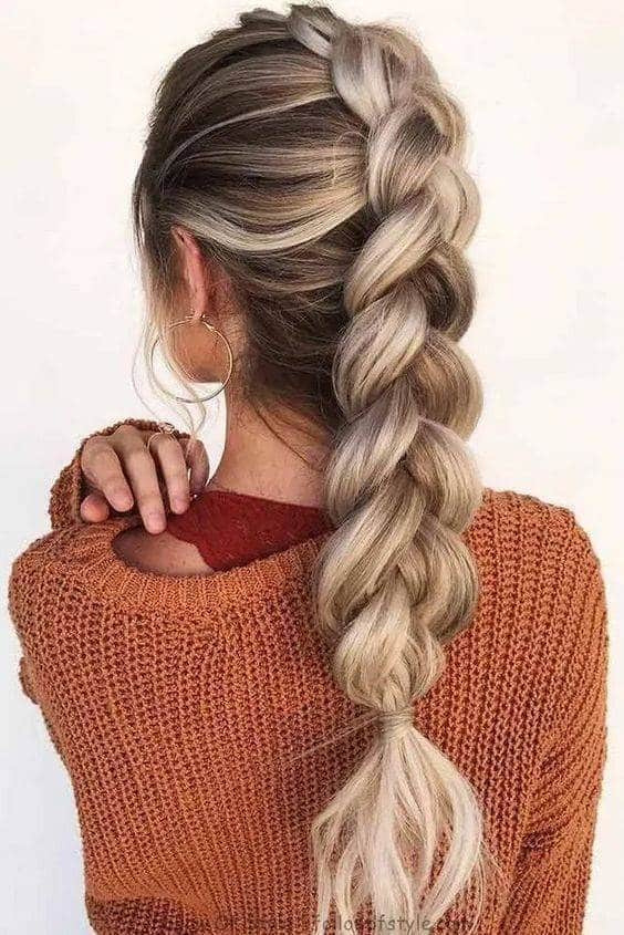 trenza holandesa