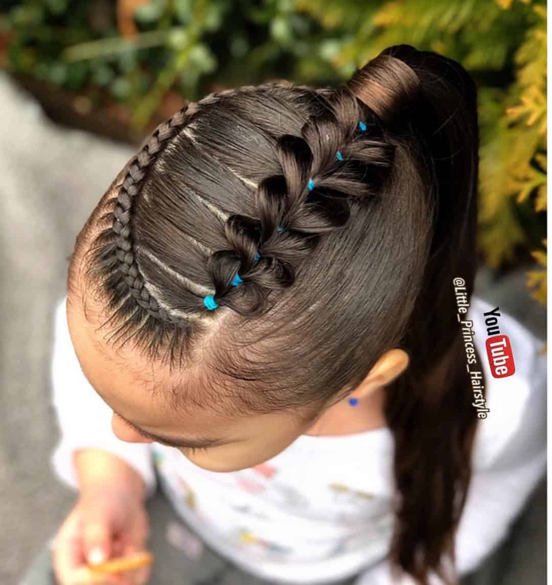 TRENZAS FACILES PARA NIÑAS  PEINADOS PARA LA ESCUELA  YouTube