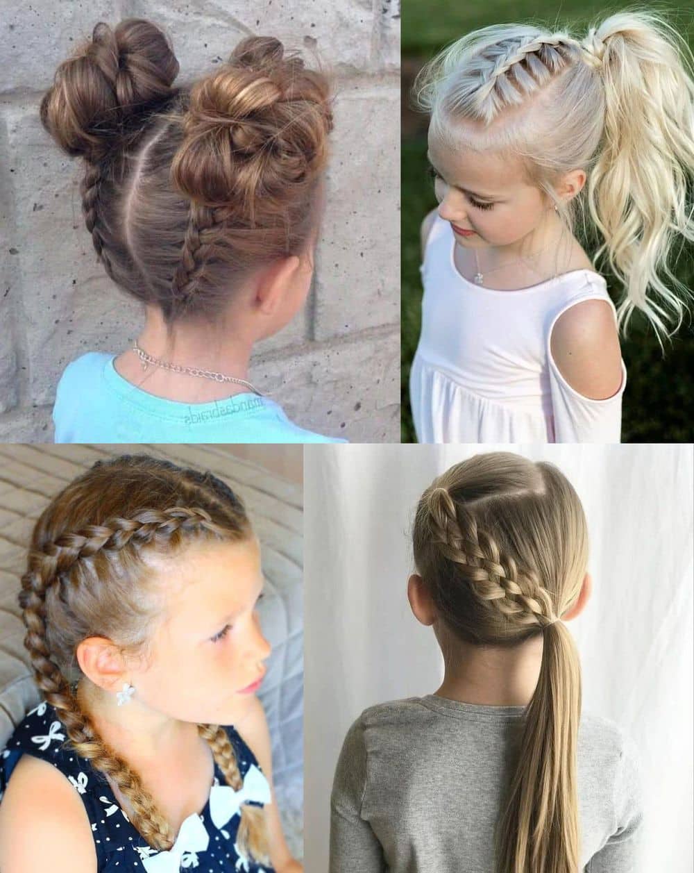 75 Peinados con Trenzas para niñas fáciles paso a paso con Imágenes 75 Peinados con Trenzas para niñas fáciles paso a paso con Imágenes