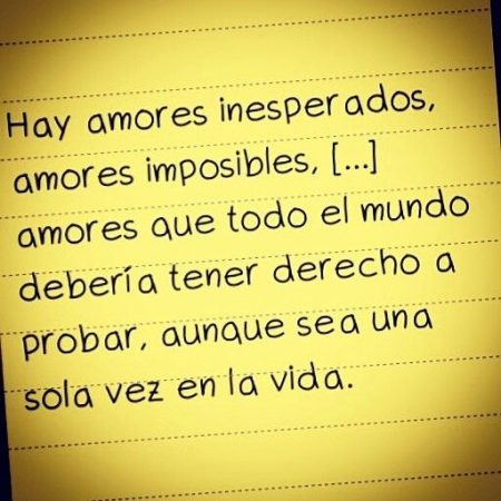 amores imposibles