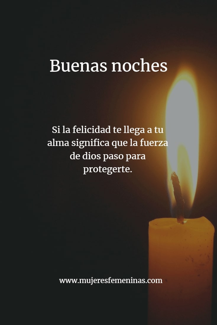 buenas noches bendiciones dios