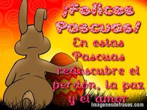 felices pascuas Imagenes con Frases