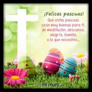 felices pascuas huevos