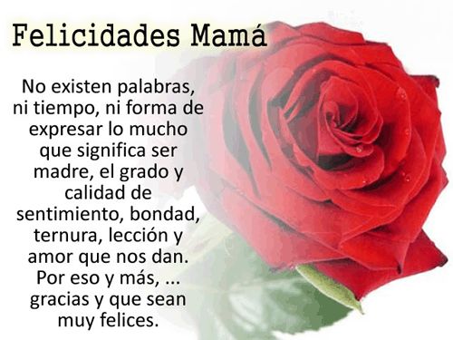 Imágenes del Día de la Madre Bonitas con Frases y Mensajes para Mamá