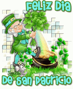 feliz dia de san patricio duende