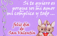 feliz dia enamorados