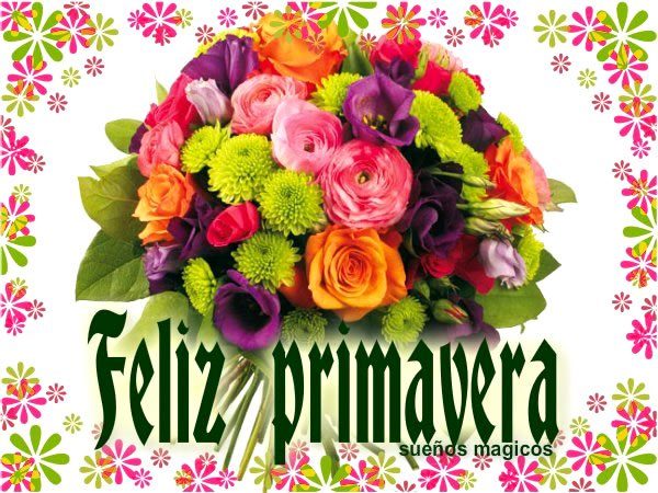 frases feliz primavera