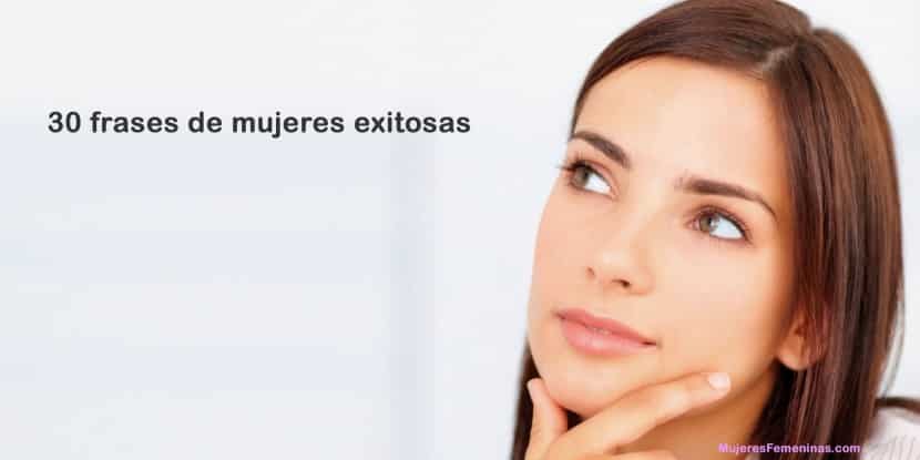 frases para mujeres famosas exitosas