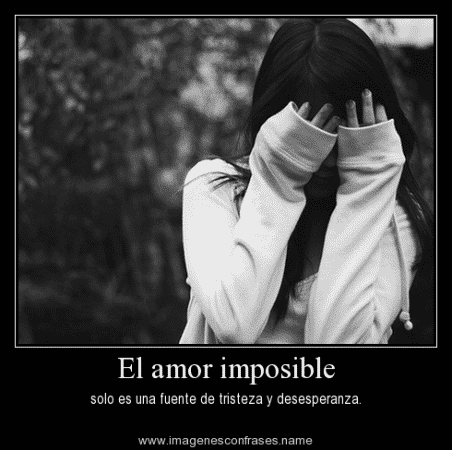 imagenes con frases de amor imposible para facebook