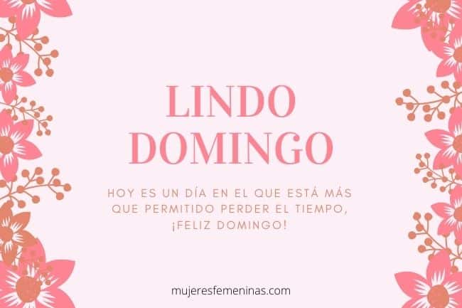 lindo domingo amor