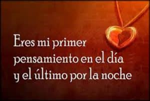 pensamientos de amor dedicar