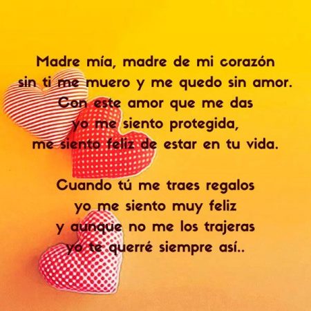 poemas para el dia de la madre