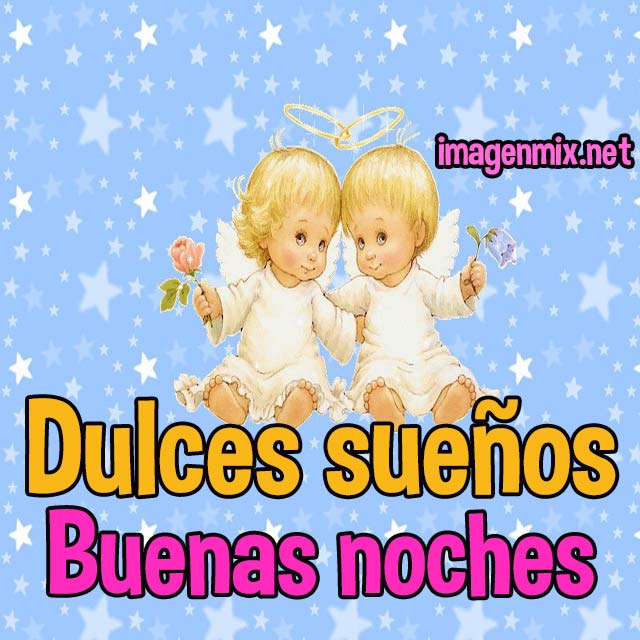 Imagen de buenas noches dulces con movimiento 