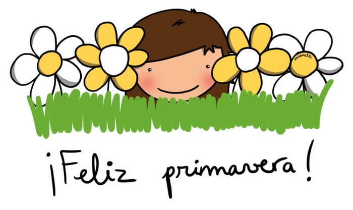 Feliz Día de la Primavera 【 Imágenes con Frases de Amor y Graciosas 】