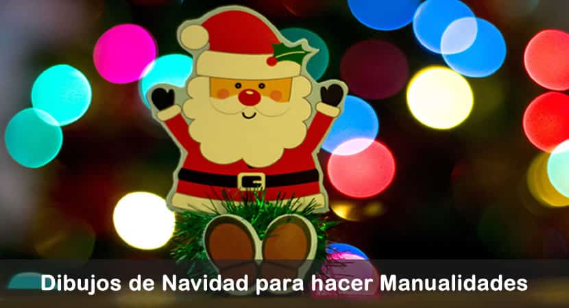 dibujos de navidad manualidades