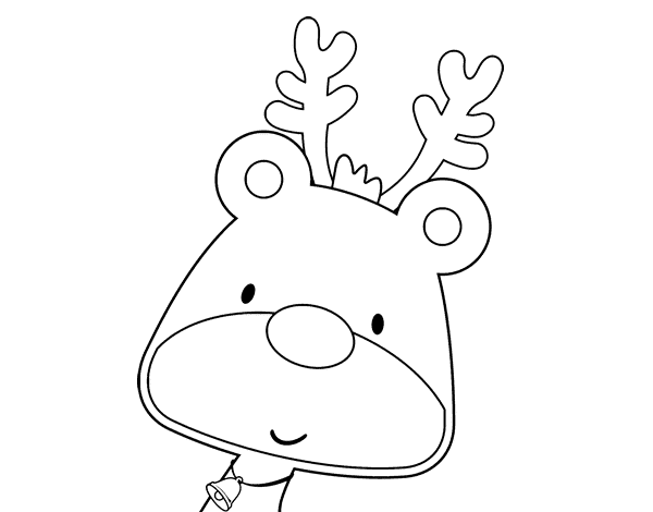 Dibujos de Navidad, Fáciles Para Colorear, Imprimir y a Color