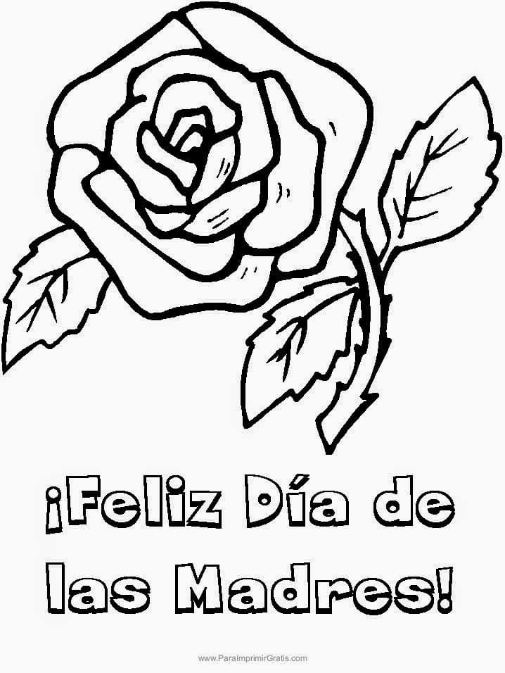 de ce ma rose coloring pages - photo #1