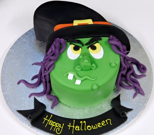 diseño torta Halloween