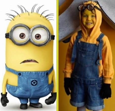 disfraces caseros para halloween disfraz de niños minion