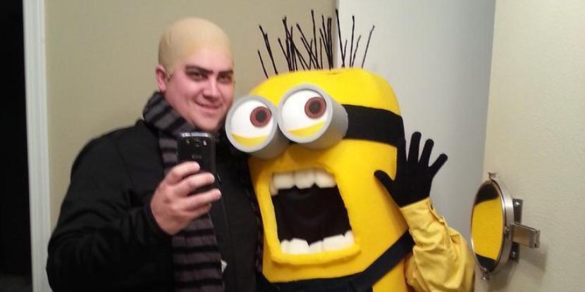 disfraz para parejas de minions gru