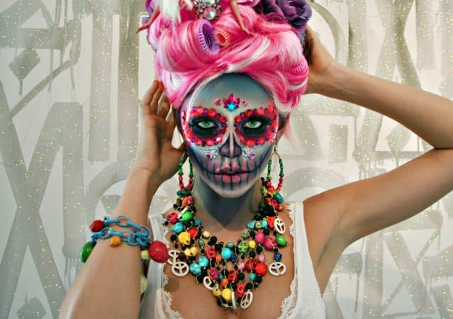 maquillaje catrina peinados disfraz