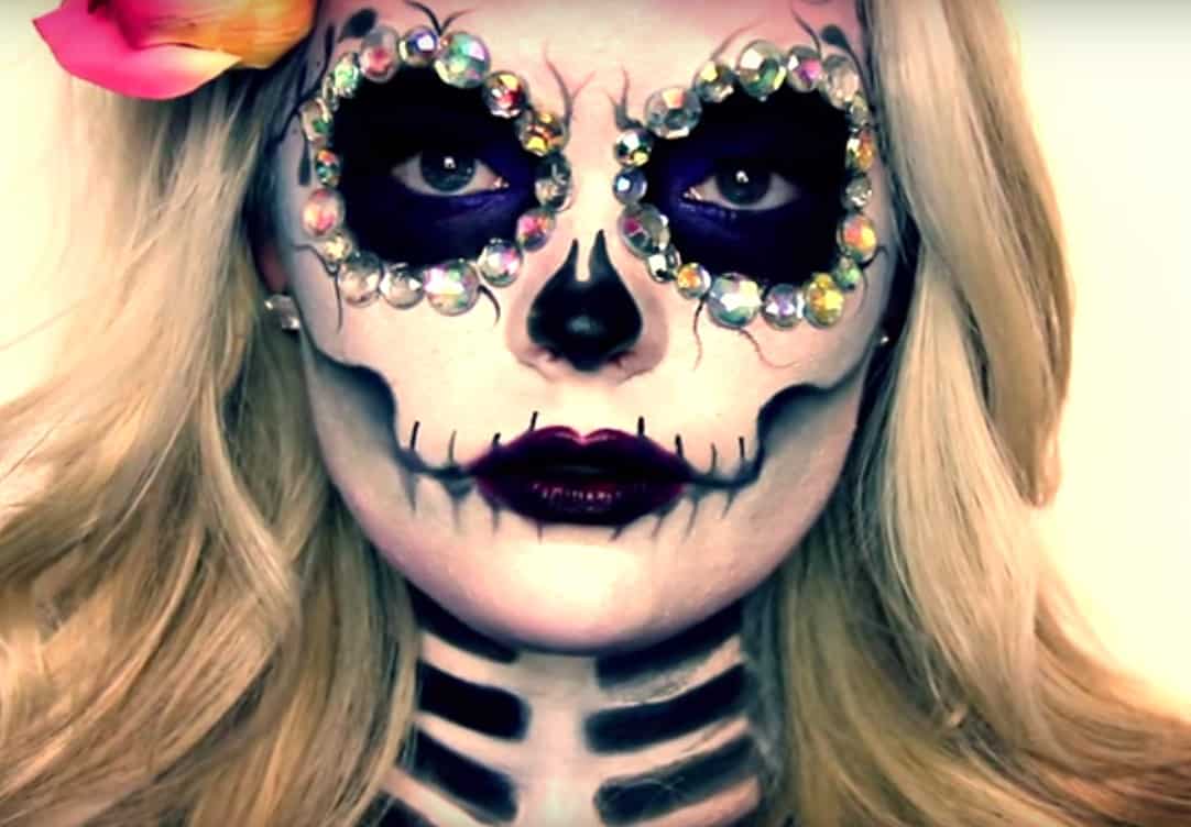 21 ideas de Maquillaje de Catrina con Disfraz y Peinados 【2020】