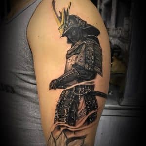 tatuaje samurai japones