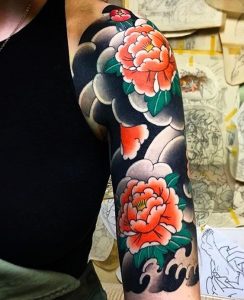 tatuajes de flor de loto