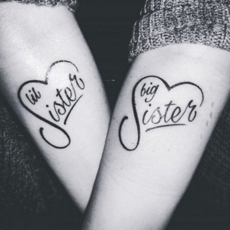 tatuajes hermanas mayor menor