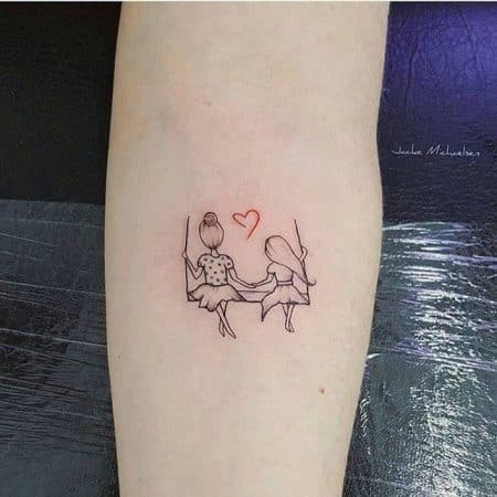 tatuajes hermanas ninas