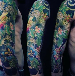 tatuajes japoneses antebrazo hombres