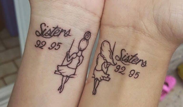 tatuajes para amigas hermanas