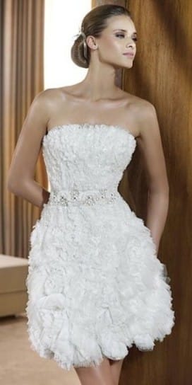 Los 28 mejores vestidos de novia para una boda civil - Mujeres Femeninas